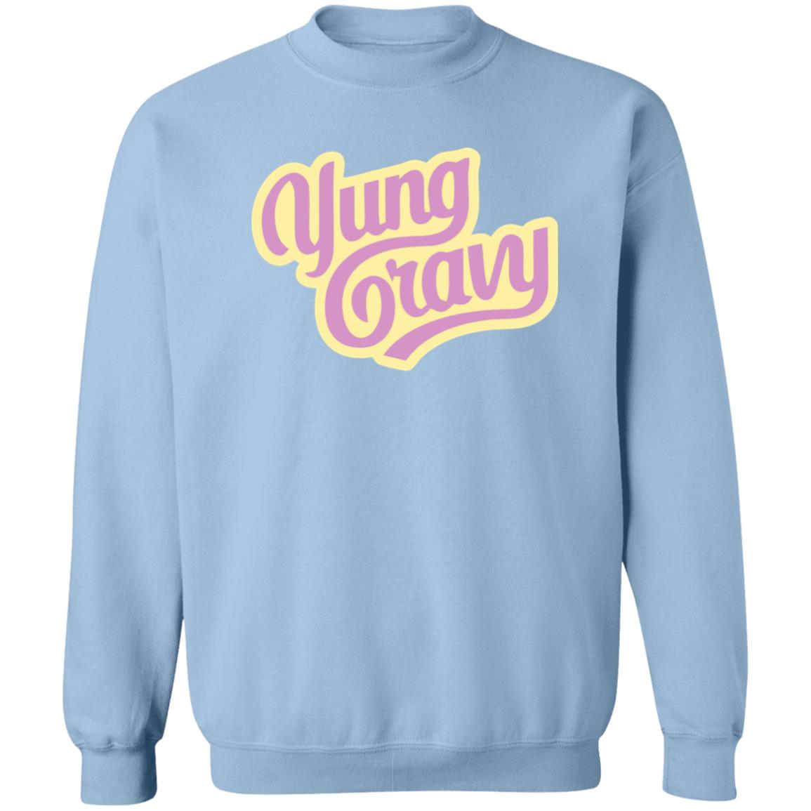 Creamium Yung Gravy Hoodie Yung Gravy Creamium Blue Hooded Sweatshirt Creamium Yung Gravy Hoodie Yung Gravy Creamium Blue Hooded Sweatshirt