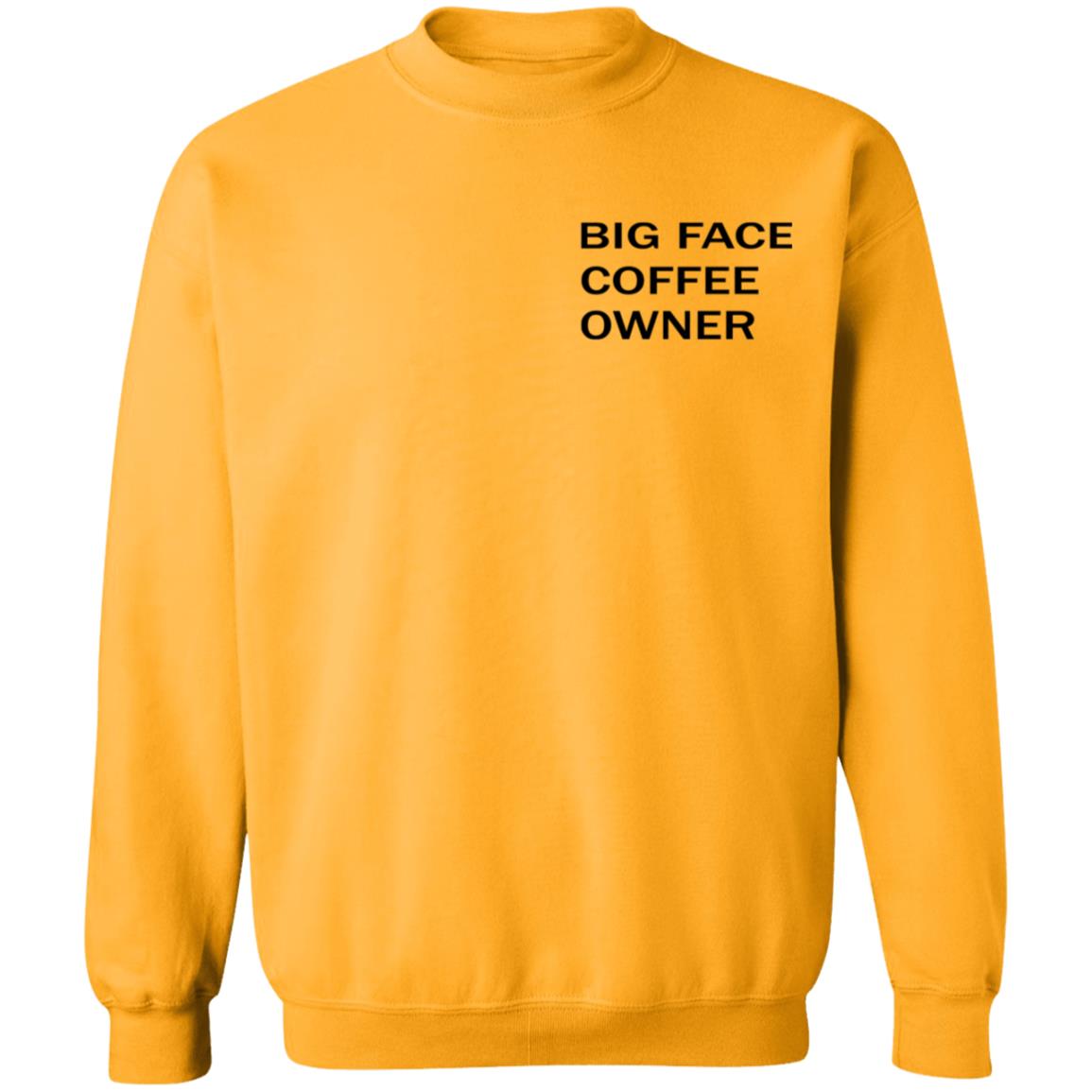 Big Face Coffee Owner Shirt Big Face Coffee Merch Big Face Coffee Owner Shirt Big Face Coffee Merch