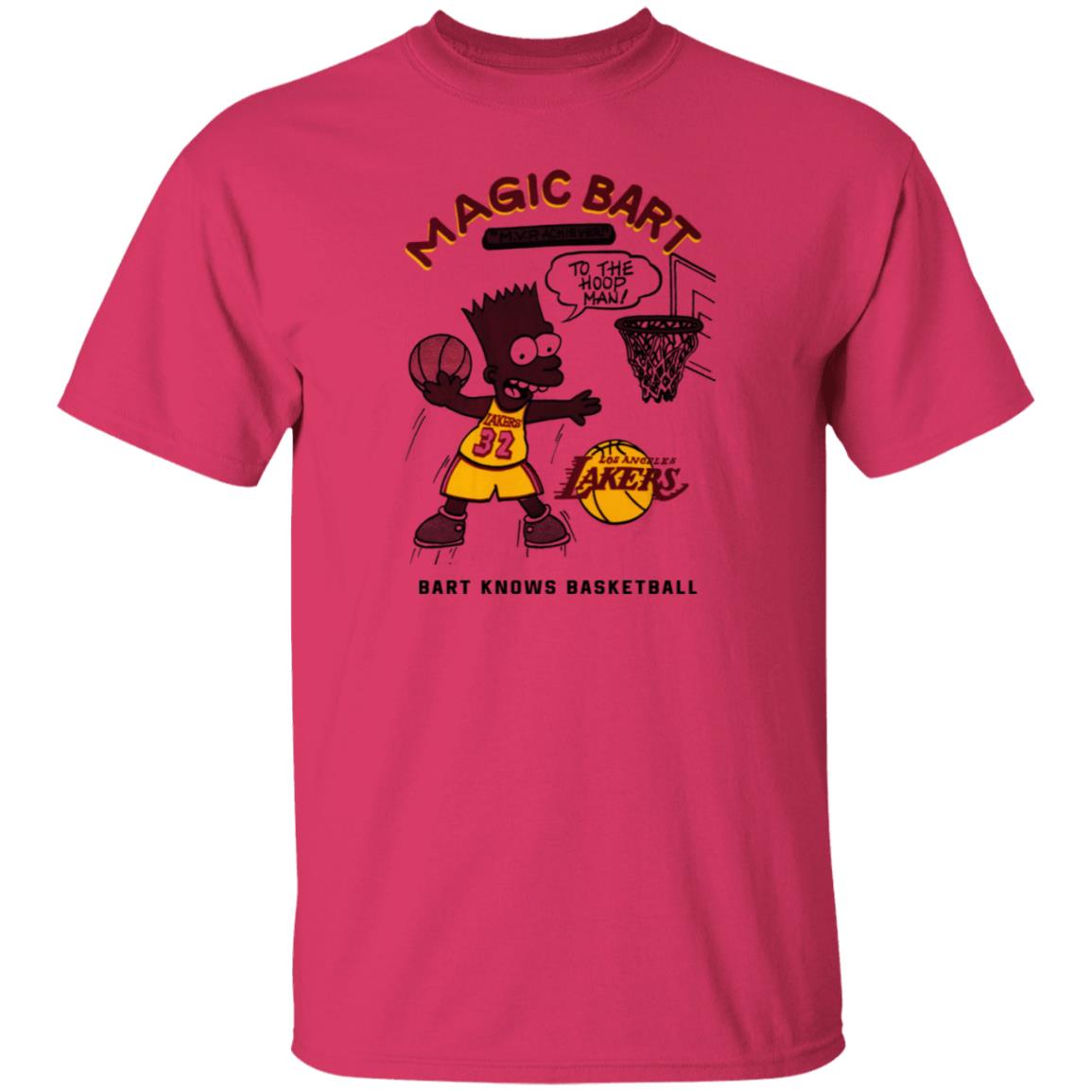 Magic Bart Bootleg Magic Johnson X Bart Simpson T Shirt The Simpsons Magic Shirt Magic Bart Bootleg Magic Johnson X Bart Simpson T Shirt The Simpsons Magic Shirt