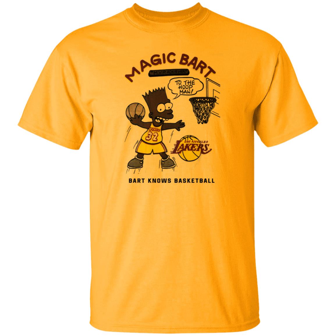Magic Bart Bootleg Magic Johnson X Bart Simpson T Shirt The Simpsons Magic Shirt Magic Bart Bootleg Magic Johnson X Bart Simpson T Shirt The Simpsons Magic Shirt
