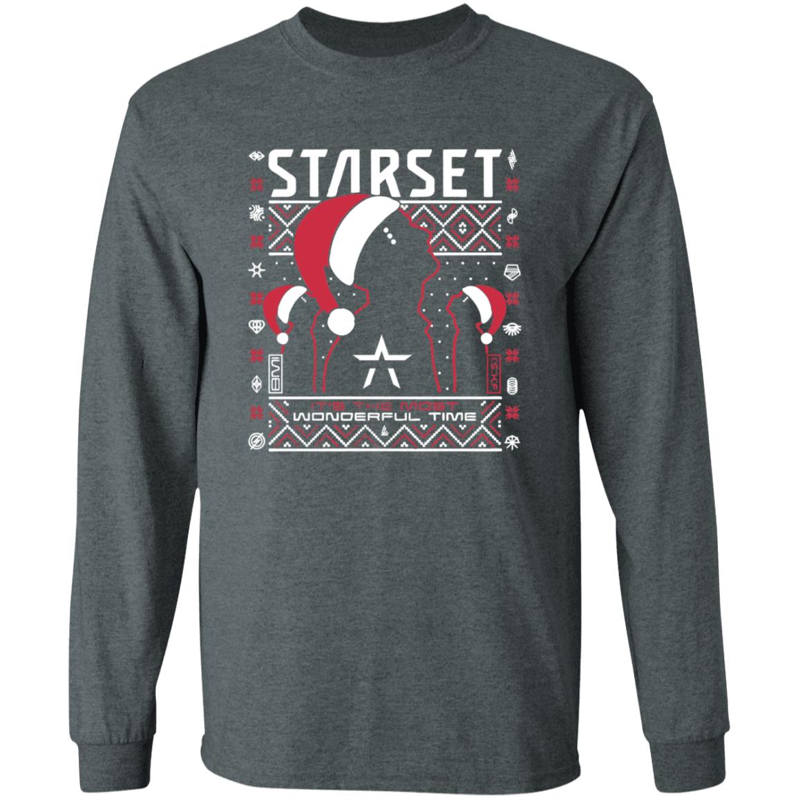 Starset Merch Wonderful Time Holiday Sweatshirt Starset Merch Wonderful Time Holiday Sweatshirt