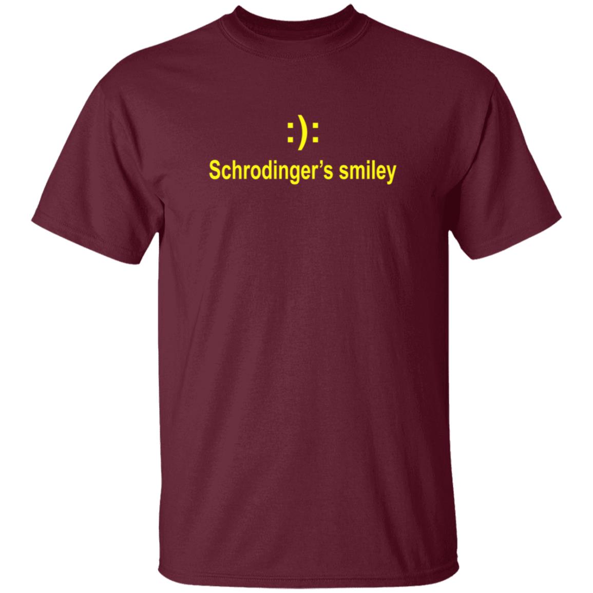 Siddhant Schrodinger's Smiley T Shirt Schrodinger's Emoticon Smiley Quantum Physics Science T-Shirt Siddhant Schrodinger's Smiley T Shirt Schrodinger's Emoticon Smiley Quantum Physics Science T-Shirt