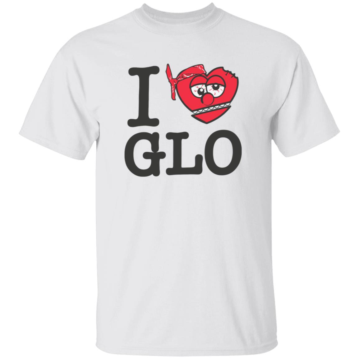 Glo Gang Merch I Love Glo Tee Glo Gang Merch I Love Glo Tee