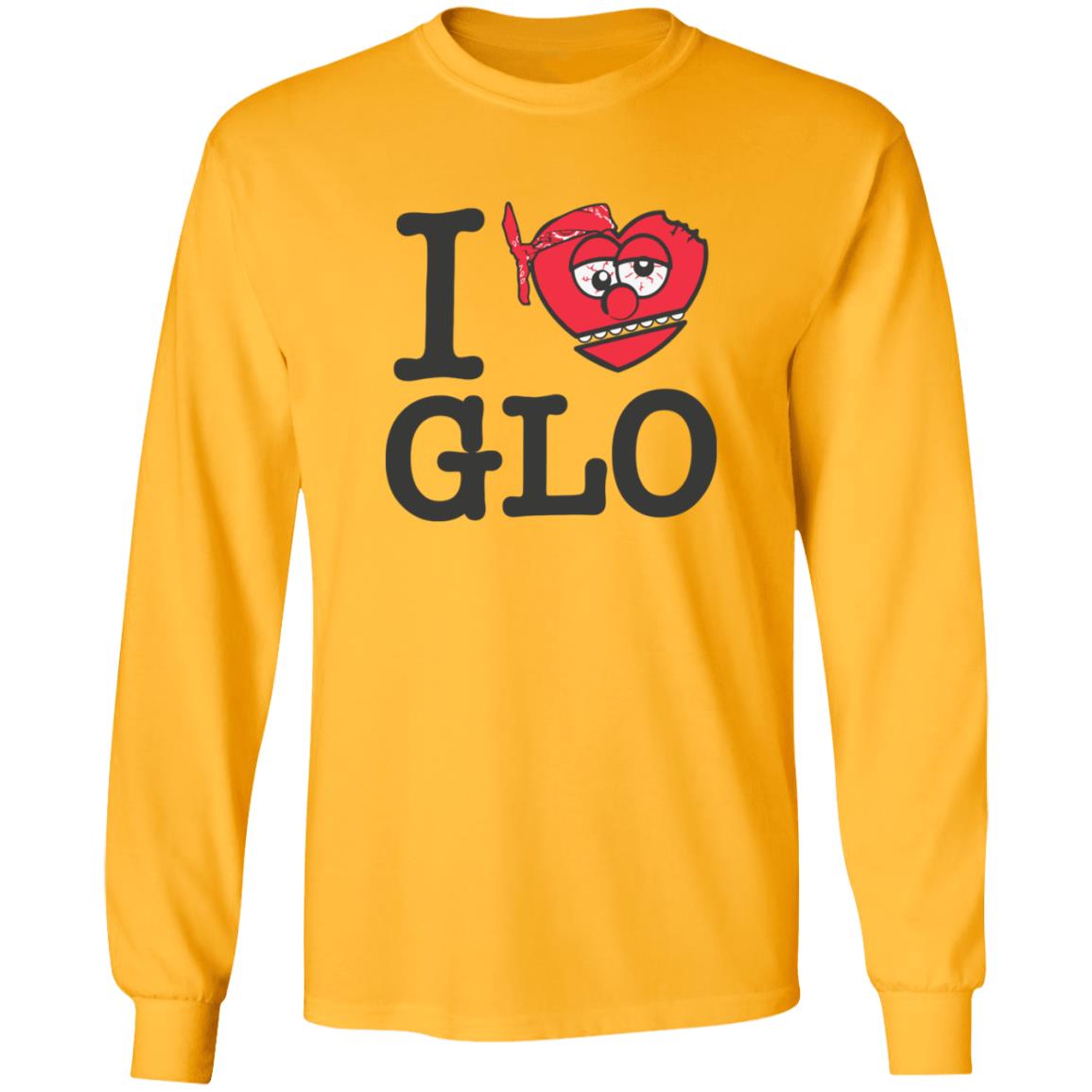 Glo Gang Merch I Love Glo Tee Glo Gang Merch I Love Glo Tee