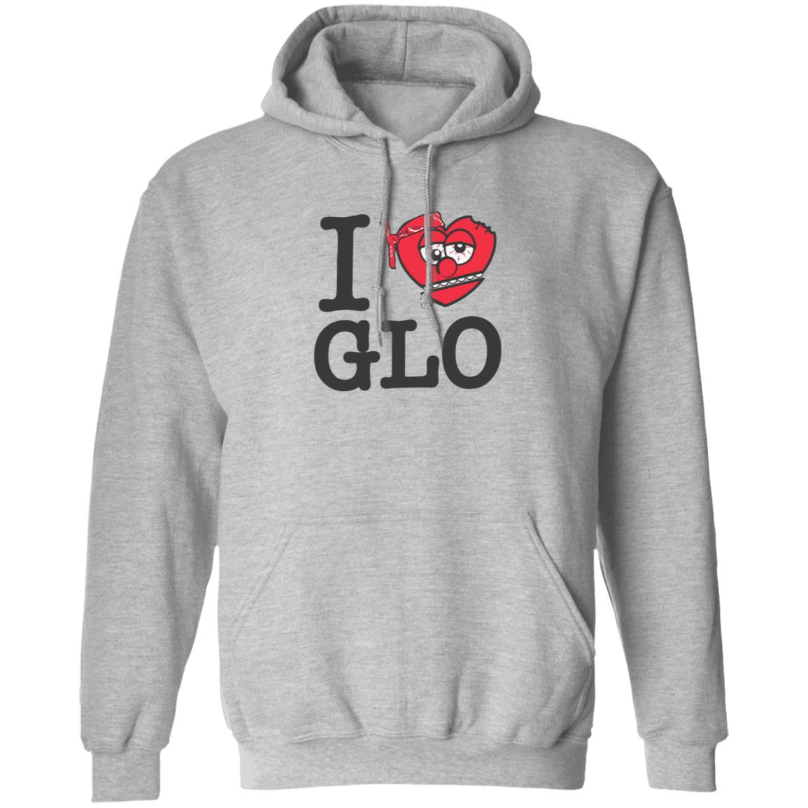 Glo Gang Merch I Love Glo Tee Glo Gang Merch I Love Glo Tee