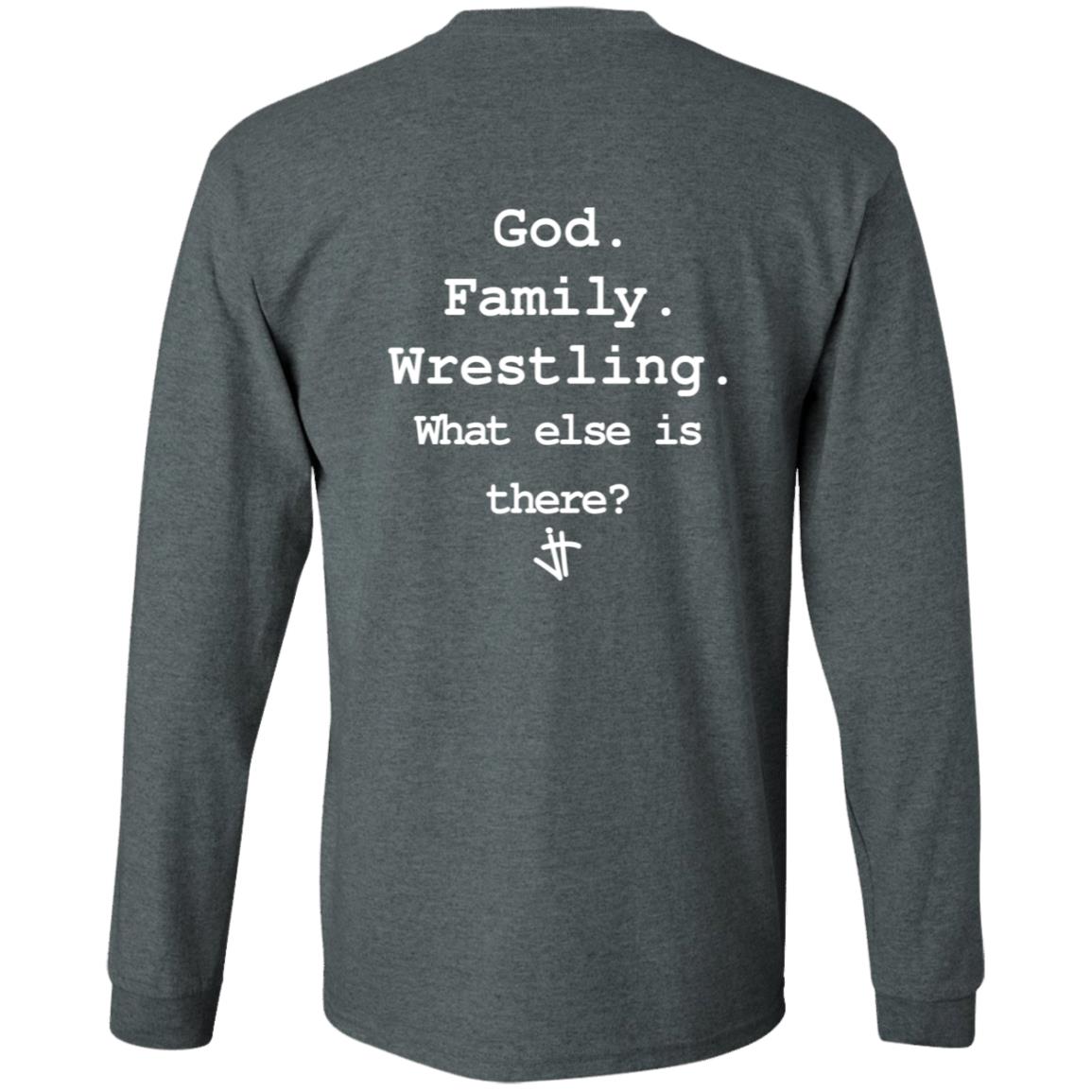 Jesus Trained Wrestling T Shirt God Family Wrestling What Else Is There? Jesus Trained Wrestling T Shirt God Family Wrestling What Else Is There?