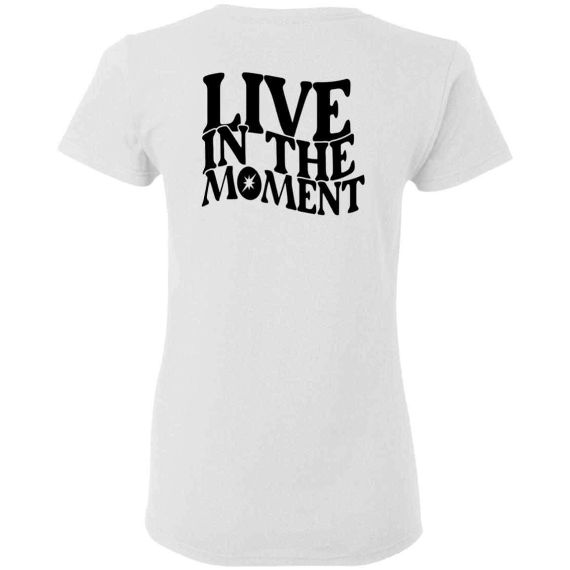 Live In The Moment Bone Shirt Dispo Merch Live In The Moment Bone Shirt Dispo Merch