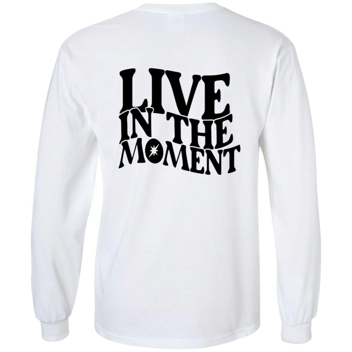 Live In The Moment Bone Shirt Dispo Merch Live In The Moment Bone Shirt Dispo Merch