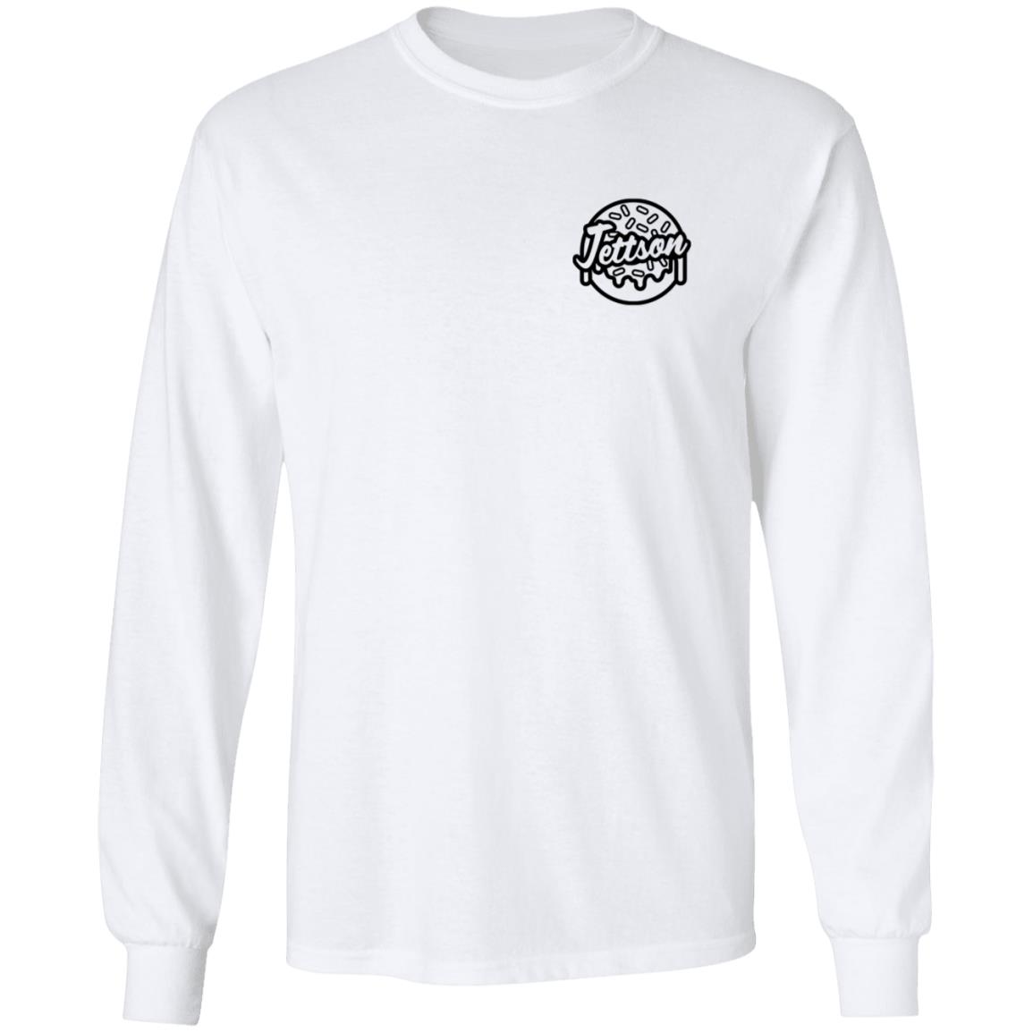 Jett Lawrence Merch Jl Donut Core Tee Grey Marle Jett Lawrence Merch Jl Donut Core Tee Grey Marle