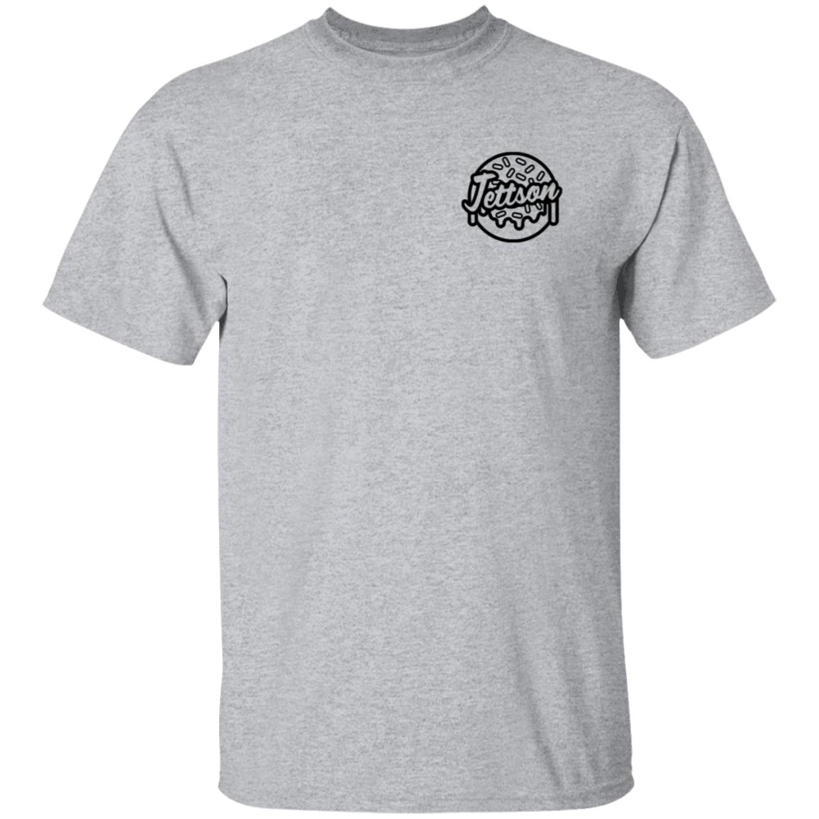 Jett Lawrence Merch Jl Donut Core Tee Grey Marle Jett Lawrence Merch Jl Donut Core Tee Grey Marle