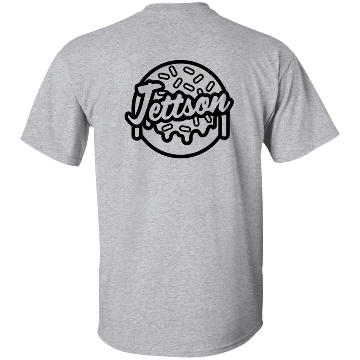 Jett Lawrence Merch Jl Donut Core Tee Grey Marle Jett Lawrence Merch Jl Donut Core Tee Grey Marle