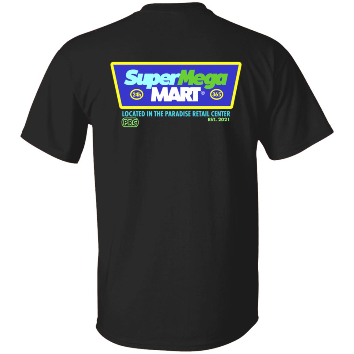 Supermega Mart Logo Tee Shirt SuperMega Merch Hnatee