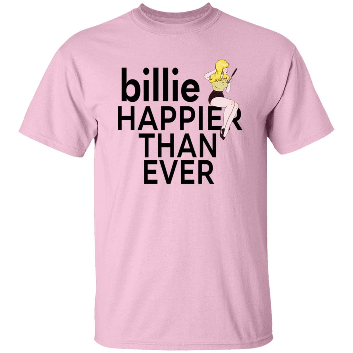 Billie Eilish Merch Pretty Boy Billie Happier Than Ever Shirt Billie Eilish Merch Pretty Boy Billie Happier Than Ever Shirt