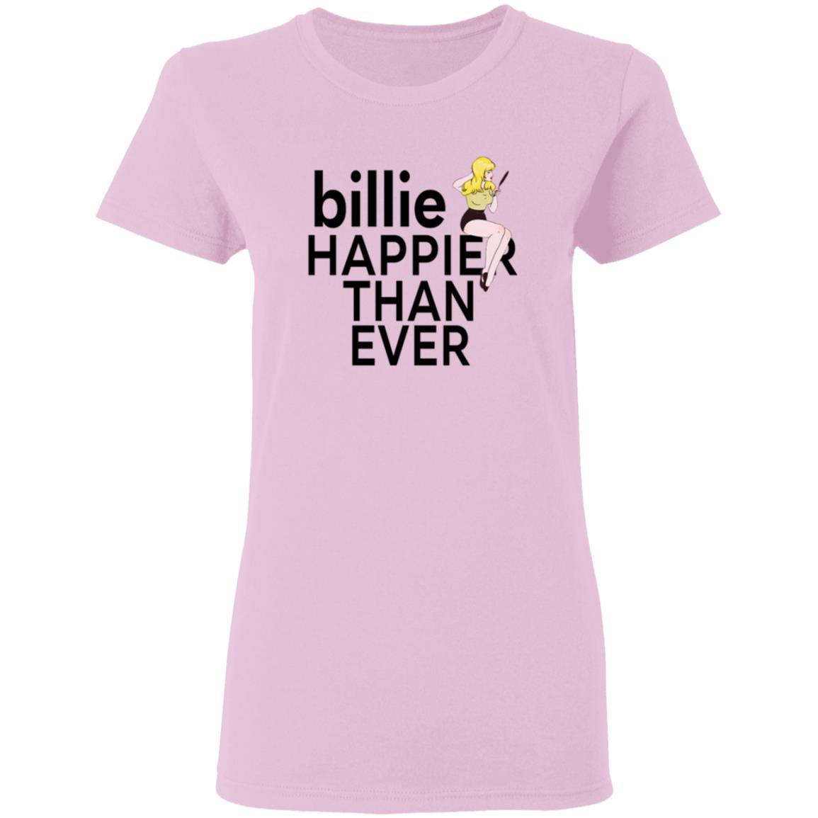 Billie Eilish Merch Pretty Boy Billie Happier Than Ever Shirt Billie Eilish Merch Pretty Boy Billie Happier Than Ever Shirt