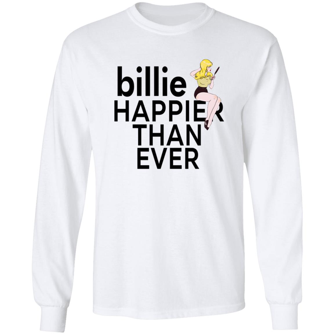 Billie Eilish Merch Pretty Boy Billie Happier Than Ever Shirt Billie Eilish Merch Pretty Boy Billie Happier Than Ever Shirt