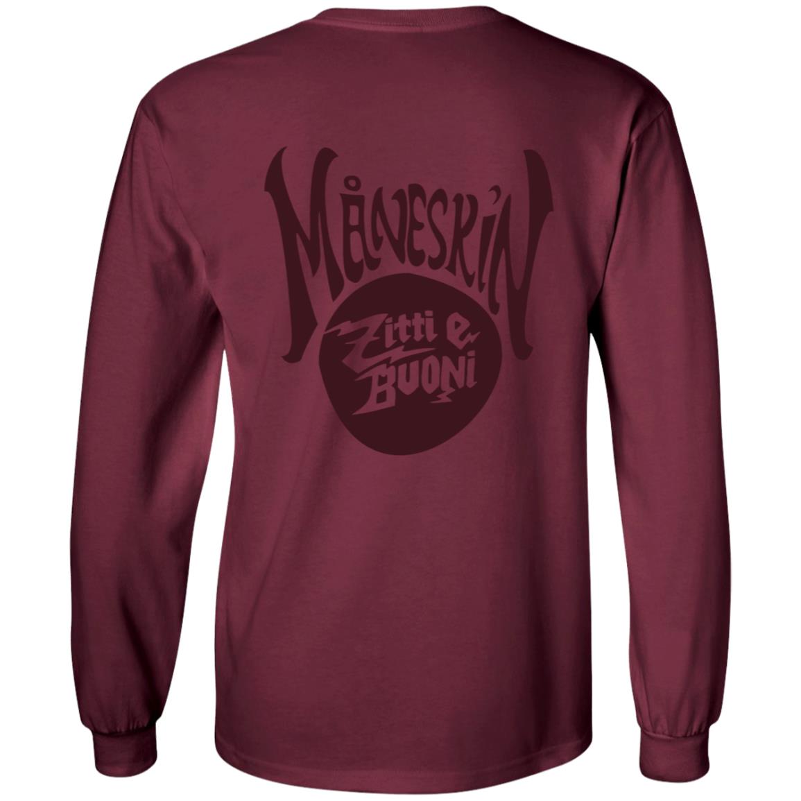 Maneskin Merch Maneskin Zitti E Buoni Bordeaux Hoodie Maneskin Merch Maneskin Zitti E Buoni Bordeaux Hoodie