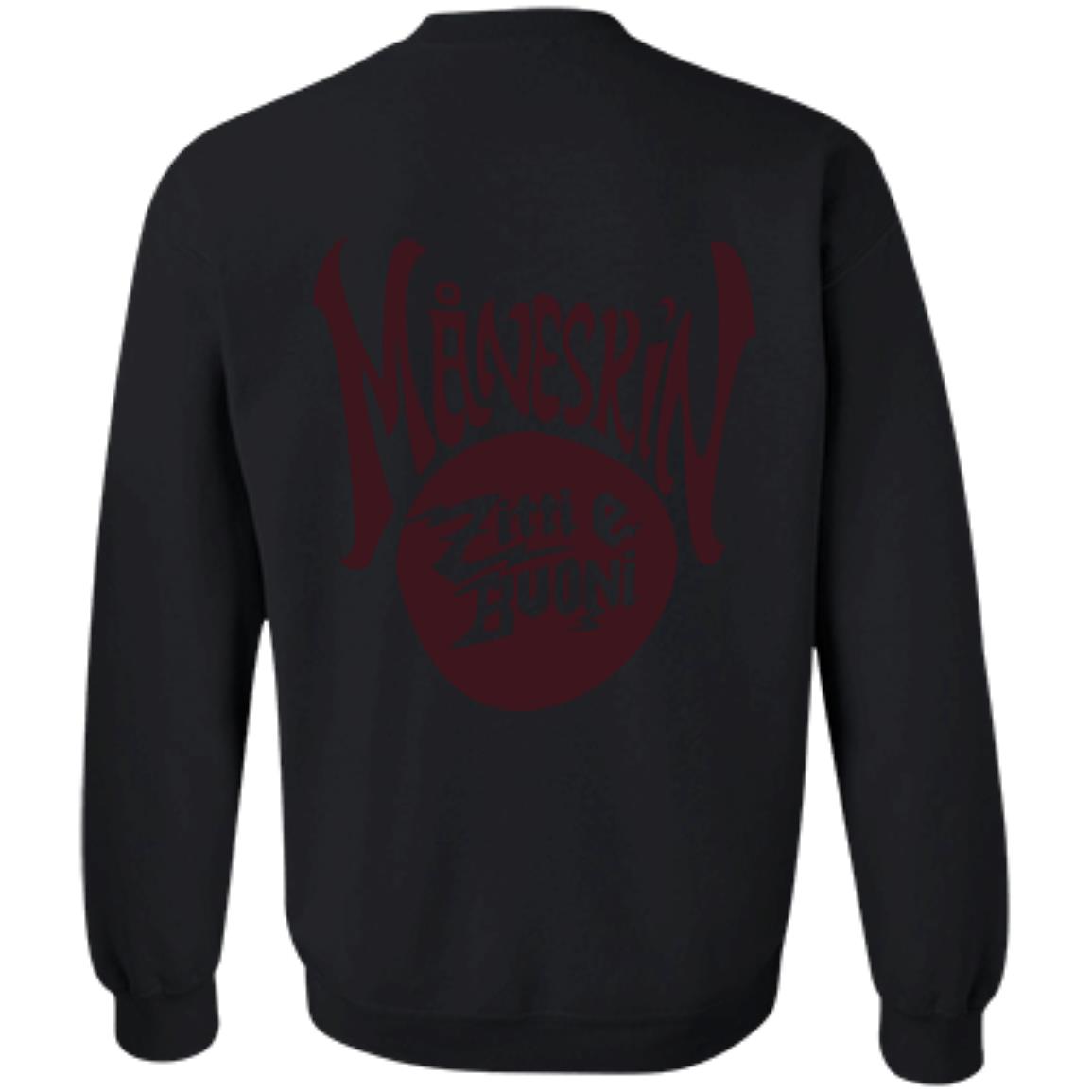 Maneskin Merch Maneskin Zitti E Buoni Bordeaux Hoodie Maneskin Merch Maneskin Zitti E Buoni Bordeaux Hoodie