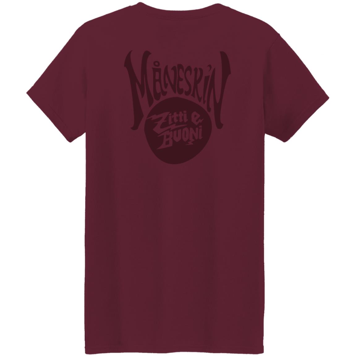 Maneskin Merch Maneskin Zitti E Buoni Bordeaux Hoodie Maneskin Merch Maneskin Zitti E Buoni Bordeaux Hoodie