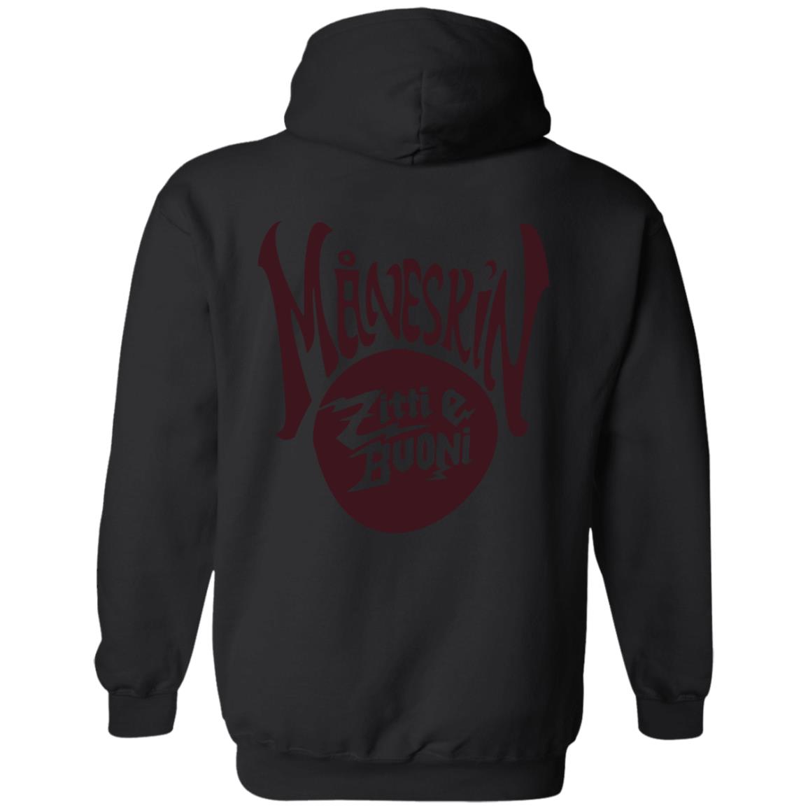 Maneskin Merch Maneskin Zitti E Buoni Bordeaux Hoodie Maneskin Merch Maneskin Zitti E Buoni Bordeaux Hoodie