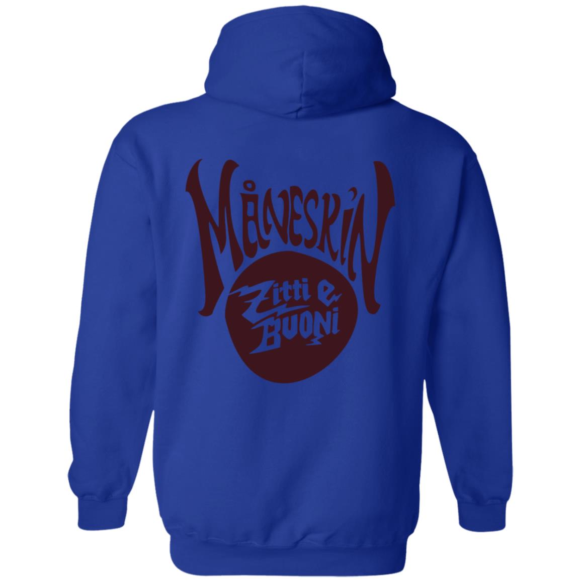 Maneskin Merch Maneskin Zitti E Buoni Bordeaux Hoodie Maneskin Merch Maneskin Zitti E Buoni Bordeaux Hoodie