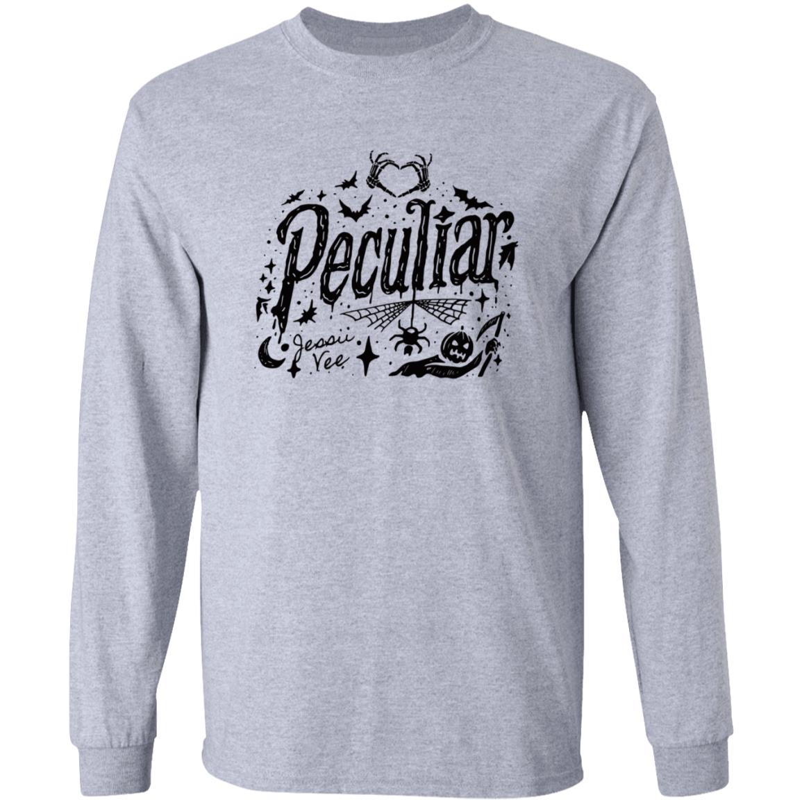 Jessii Vee Merch Jessii Vee Peculiar Long Sleeve T Shirt Jessii Vee Merch Jessii Vee Peculiar Long Sleeve T Shirt
