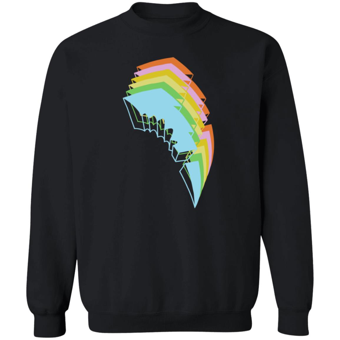 Jauz Merch Rainbow Bolt Shirt Heybitethis Jauz Merch Rainbow Bolt Shirt Heybitethis