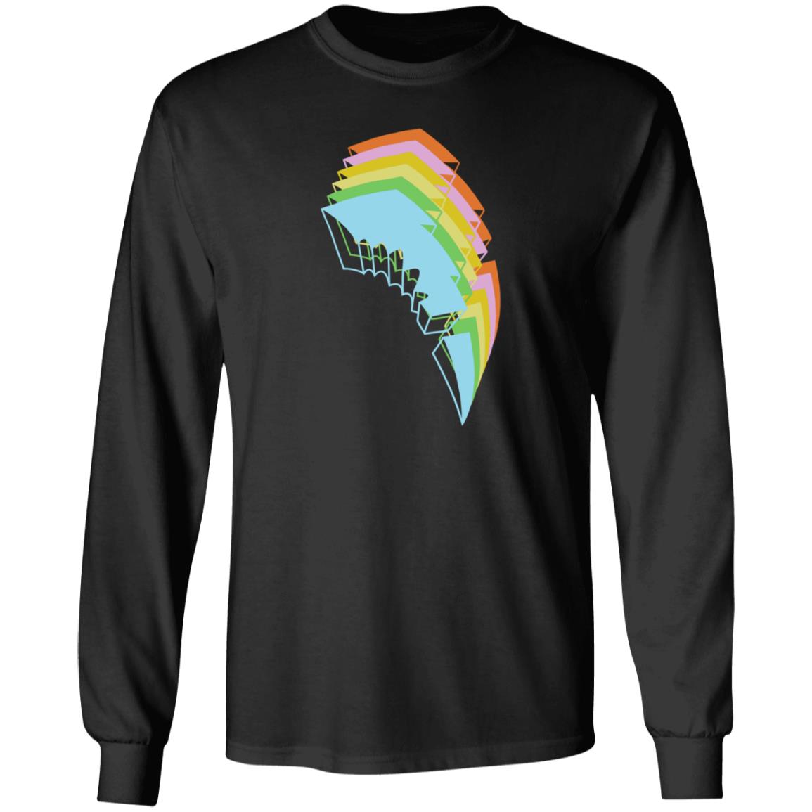 Jauz Merch Rainbow Bolt Shirt Heybitethis Jauz Merch Rainbow Bolt Shirt Heybitethis