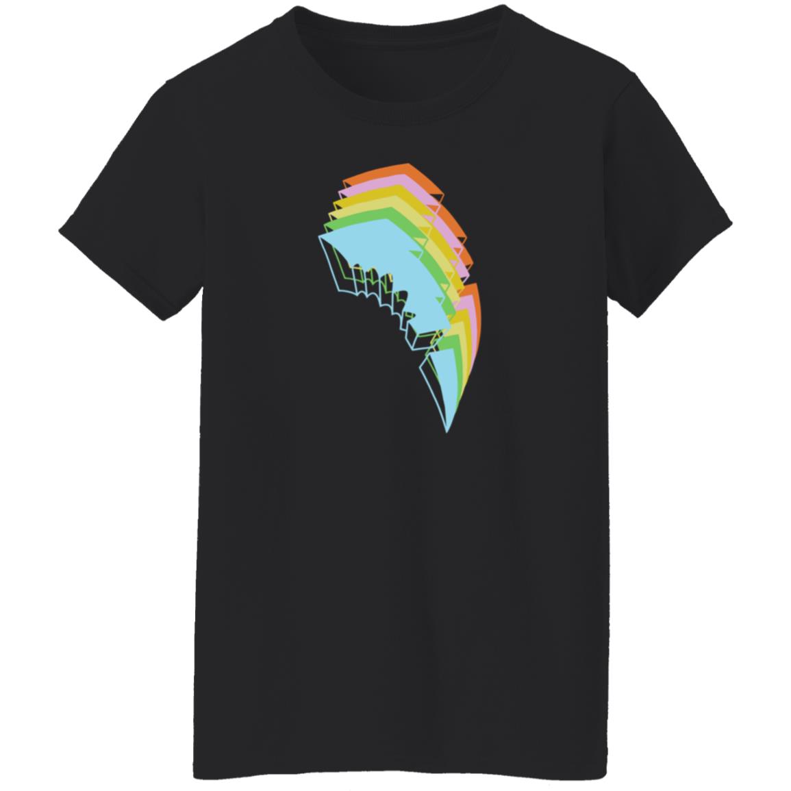 Jauz Merch Rainbow Bolt Shirt Heybitethis Jauz Merch Rainbow Bolt Shirt Heybitethis