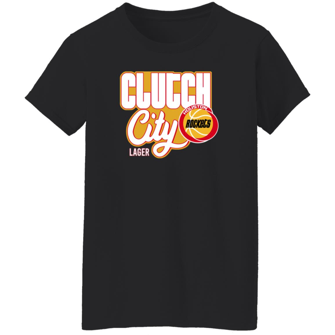 Houston Rockets Clutch City Lager T Shirt Vernon Maxwell Houston Rockets Clutch City Lager T Shirt Vernon Maxwell