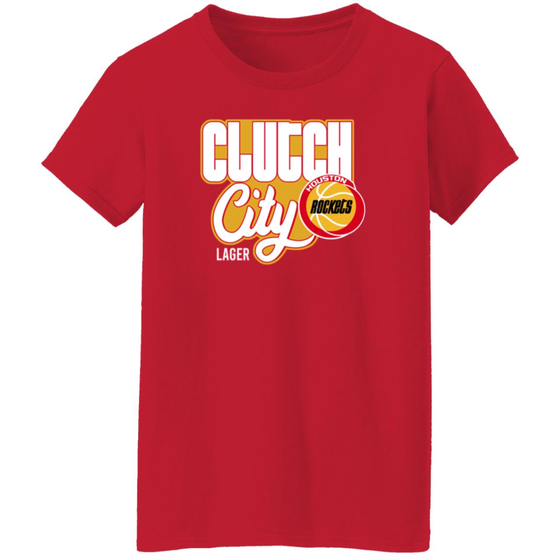 Houston Rockets Clutch City Lager T Shirt Vernon Maxwell Houston Rockets Clutch City Lager T Shirt Vernon Maxwell