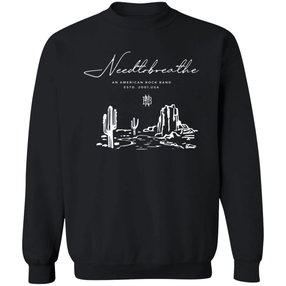 Needtobreathe Merch Desert Crewneck Sweatshirt An American Rock Band Needtobreathe Merch Desert Crewneck Sweatshirt An American Rock Band
