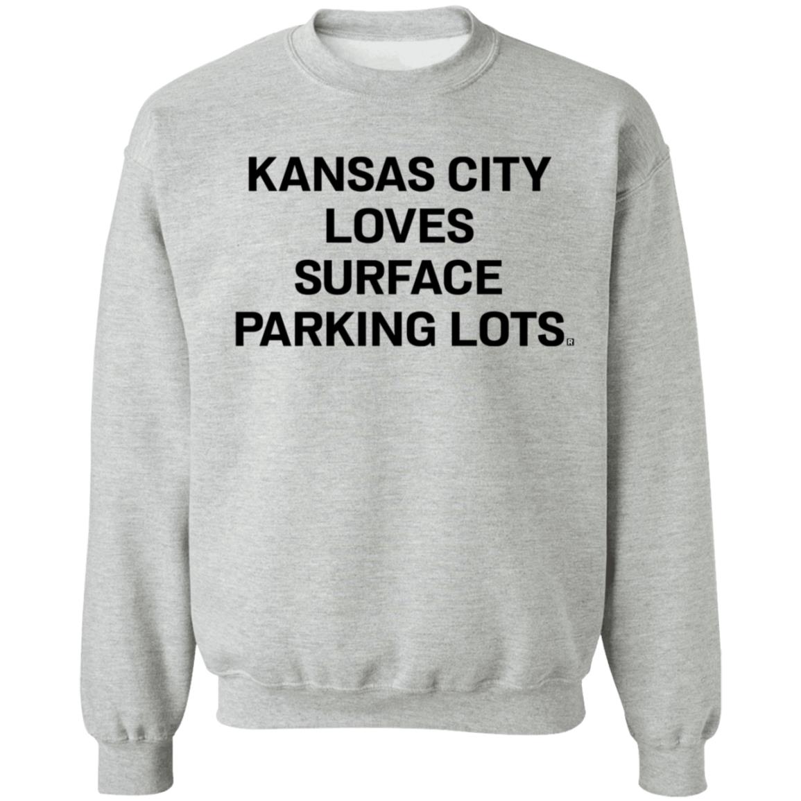 KC Store Raygun Shirts Rockhill Strat Kansas City Loves Surface Parking Lots Shirt KC Store Raygun Shirts Rockhill Strat Kansas City Loves Surface Parking Lots Shirt