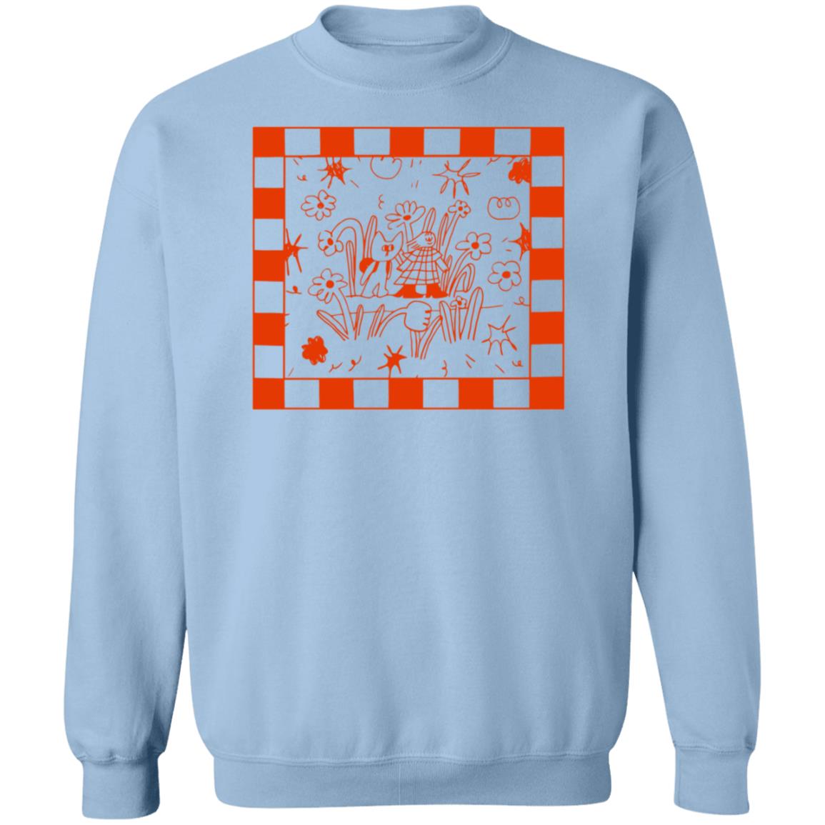 Sarlisart Store White Checker Shirt Sarlisart Store White Checker Shirt