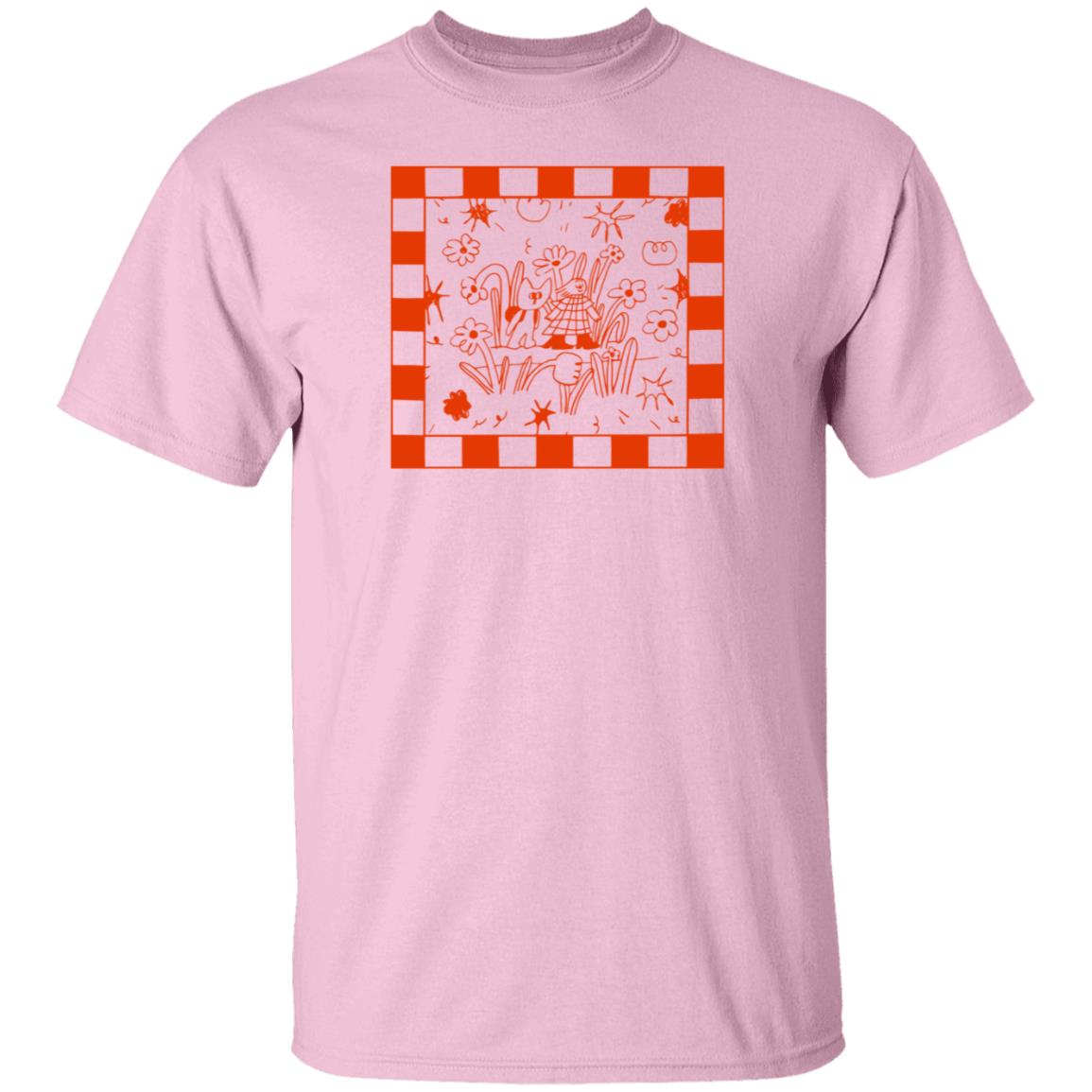 Sarlisart Store White Checker Shirt Sarlisart Store White Checker Shirt