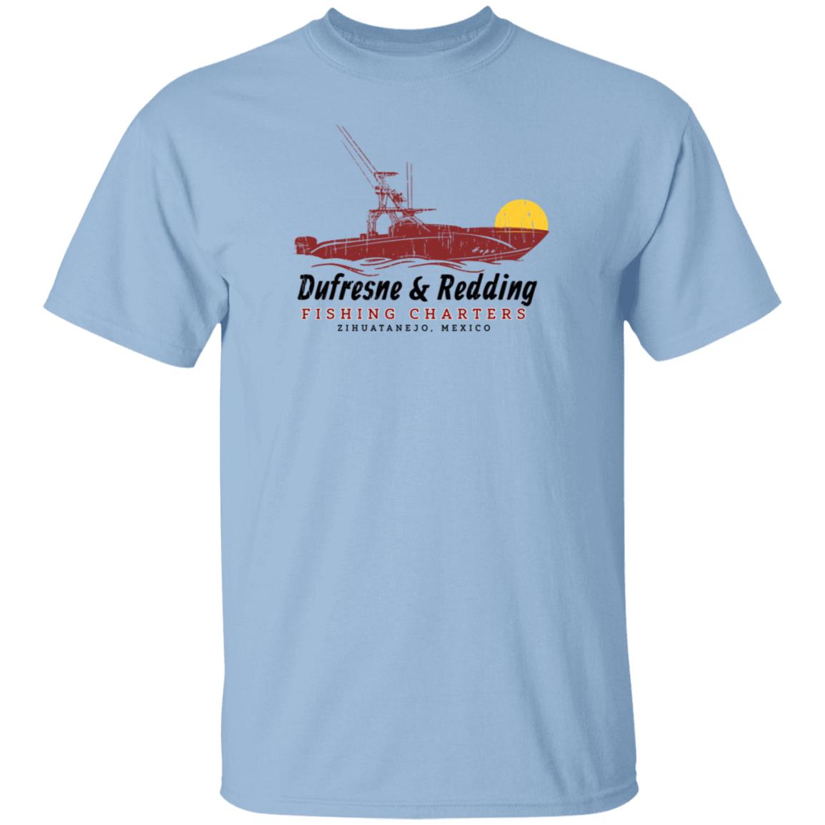 Super 70S Sports Store Merch Dufresne & Redding Fishing Charters Tee