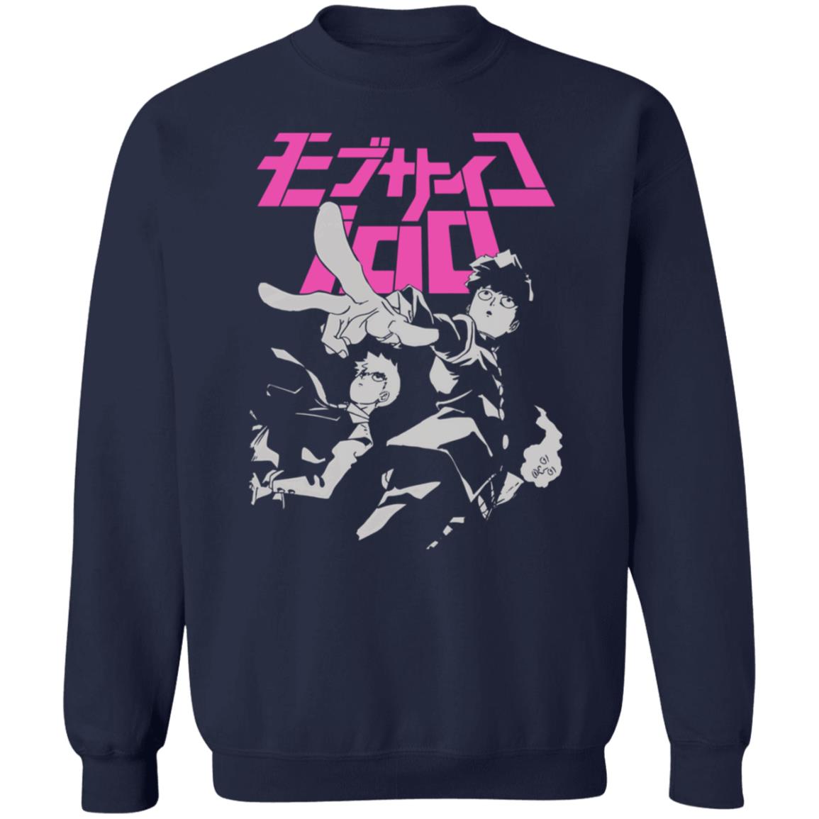 Mob Psycho 100 Merch Mob Psycho 100 Black Tee Shirt Mob Psycho 100 Merch Mob Psycho 100 Black Tee Shirt