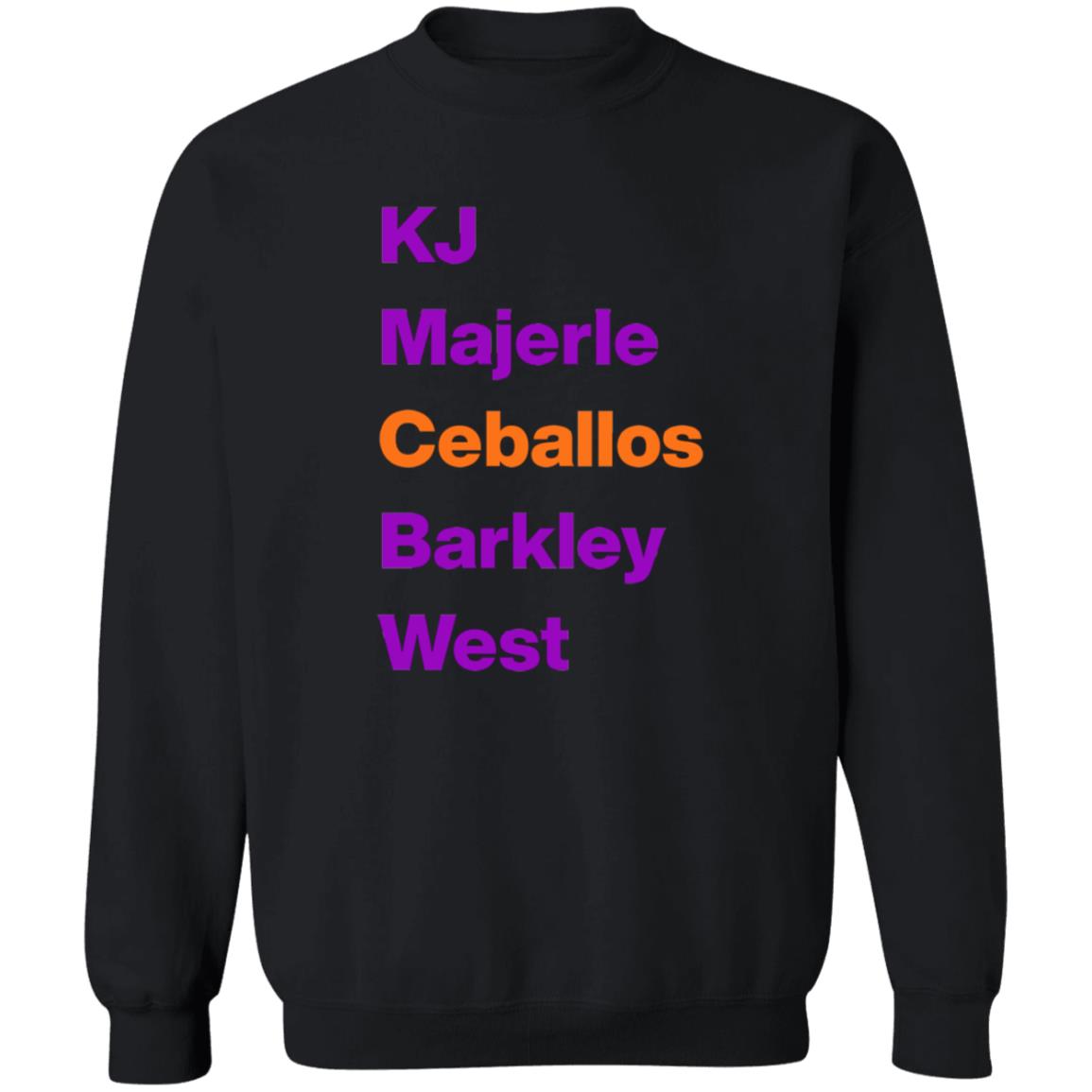 Cedric Ceballos Kj Majerle Ceballos Barkley West T Shirt Cedric Ceballos Kj Majerle Ceballos Barkley West T Shirt