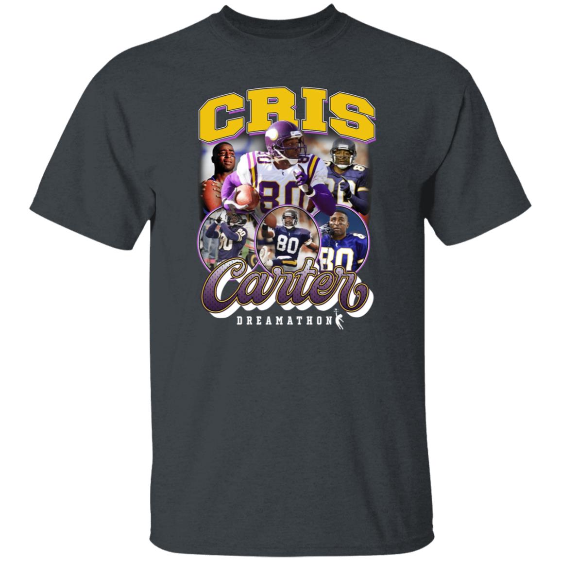 Justin Jefferson Dreamathon Merch Cris Carter 80 Dreams Shirt Justin Jefferson Dreamathon Merch Cris Carter 80 Dreams Shirt