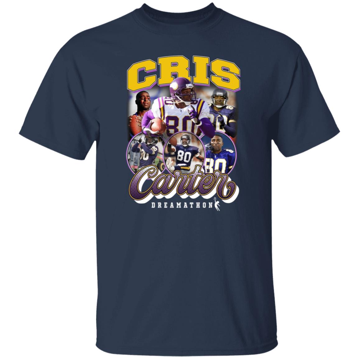 Justin Jefferson Dreamathon Merch Cris Carter 80 Dreams Shirt Justin Jefferson Dreamathon Merch Cris Carter 80 Dreams Shirt