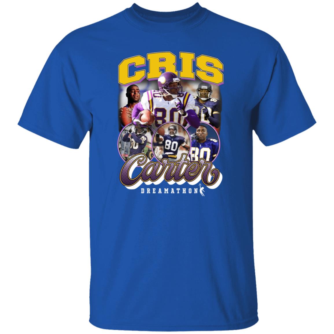 Justin Jefferson Dreamathon Merch Cris Carter 80 Dreams Shirt Justin Jefferson Dreamathon Merch Cris Carter 80 Dreams Shirt