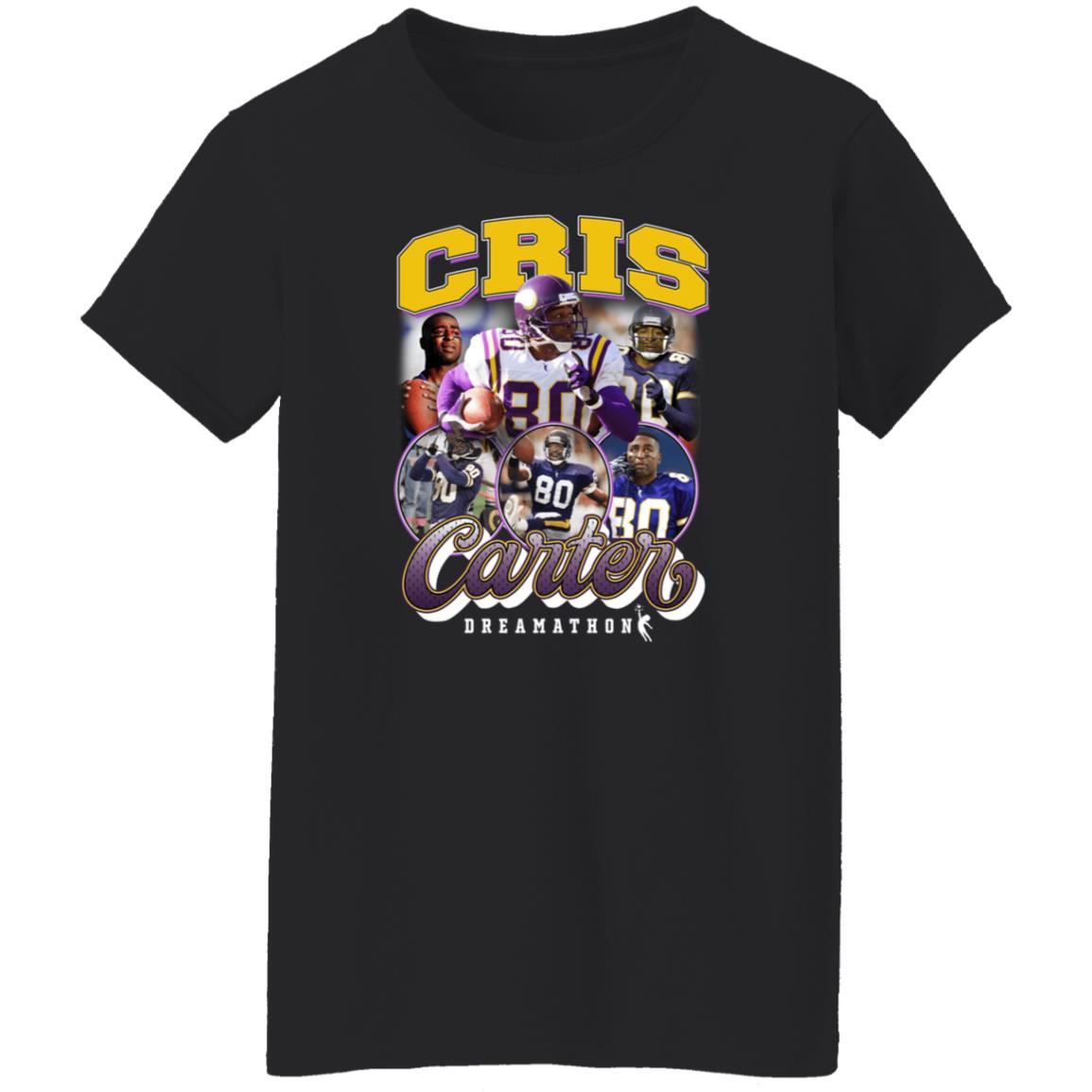 Justin Jefferson Dreamathon Merch Cris Carter 80 Dreams Shirt Justin Jefferson Dreamathon Merch Cris Carter 80 Dreams Shirt