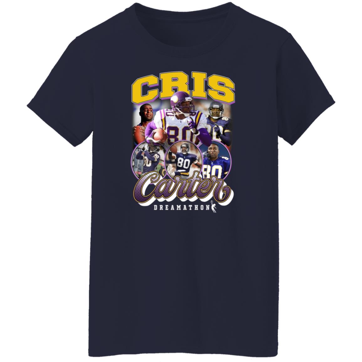 Justin Jefferson Dreamathon Merch Cris Carter 80 Dreams Shirt Justin Jefferson Dreamathon Merch Cris Carter 80 Dreams Shirt