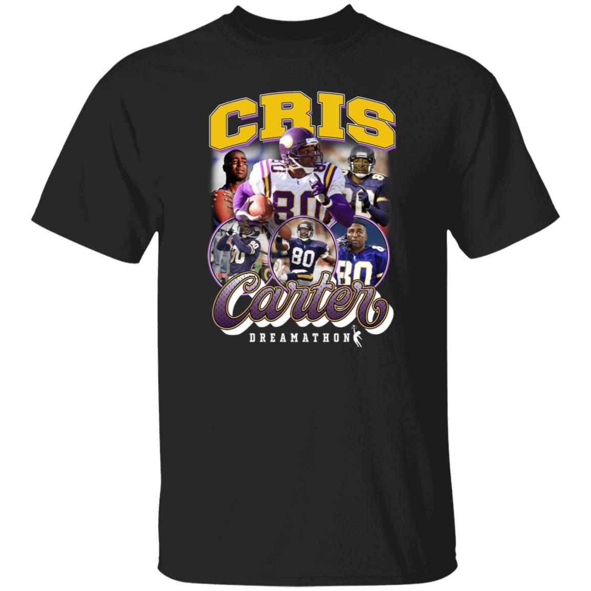 Justin Jefferson Dreamathon Merch Cris Carter 80 Dreams Shirt Justin Jefferson Dreamathon Merch Cris Carter 80 Dreams Shirt