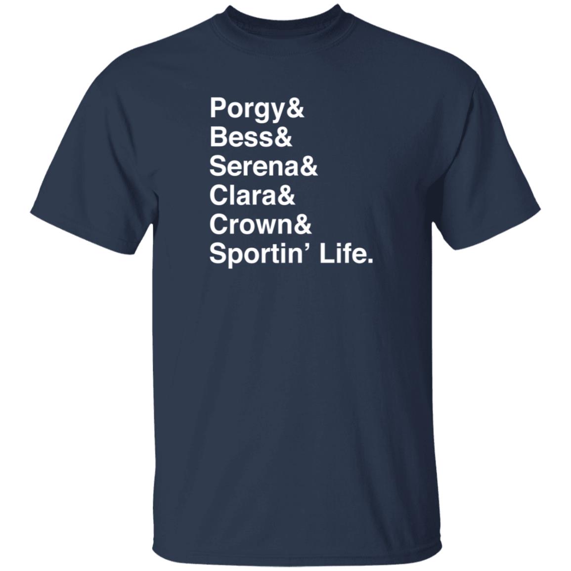 Porgy Bess Serena Clara Crown Sportin Life T Shirt Kavitha A Davidson Porgy Bess Serena Clara Crown Sportin Life T Shirt Kavitha A Davidson