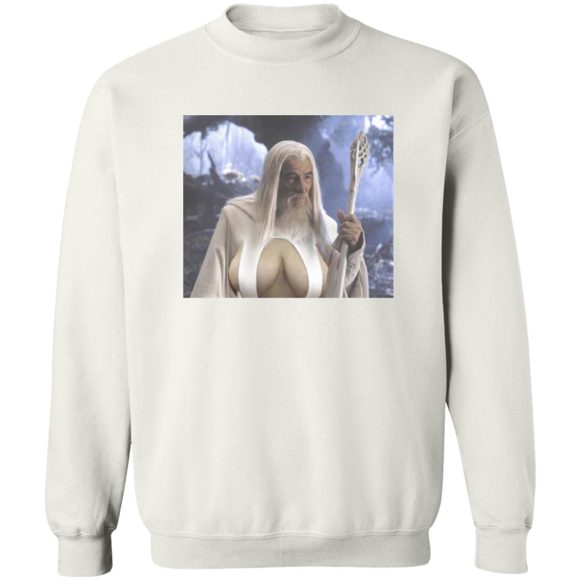 Raw Paw Shop Gandalf's Big Naturals By Becca Teeth Shirt Raw Paw Shop Gandalf's Big Naturals By Becca Teeth Shirt