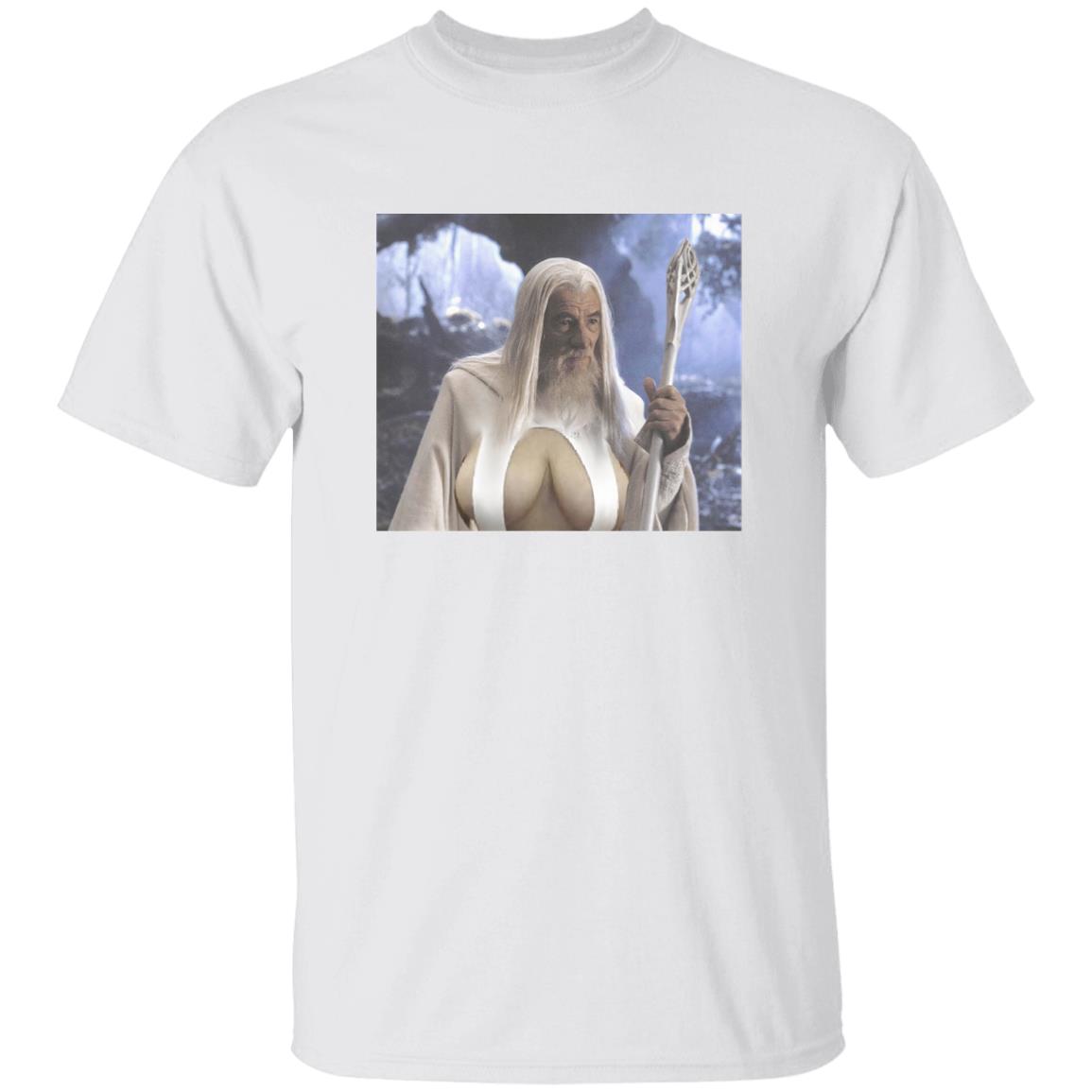 Raw Paw Shop Gandalf's Big Naturals By Becca Teeth Shirt Raw Paw Shop Gandalf's Big Naturals By Becca Teeth Shirt