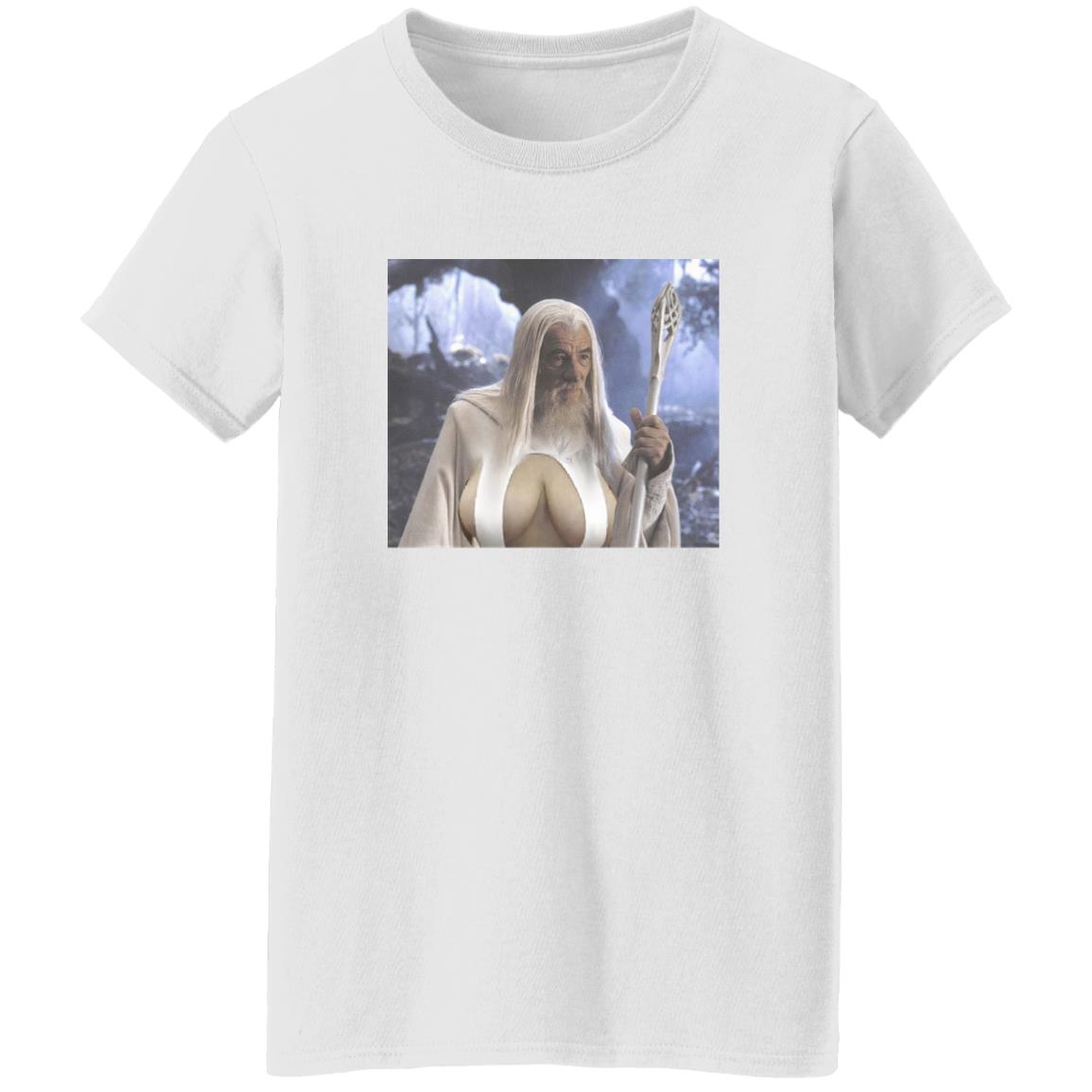 Raw Paw Shop Gandalf's Big Naturals By Becca Teeth Shirt Raw Paw Shop Gandalf's Big Naturals By Becca Teeth Shirt