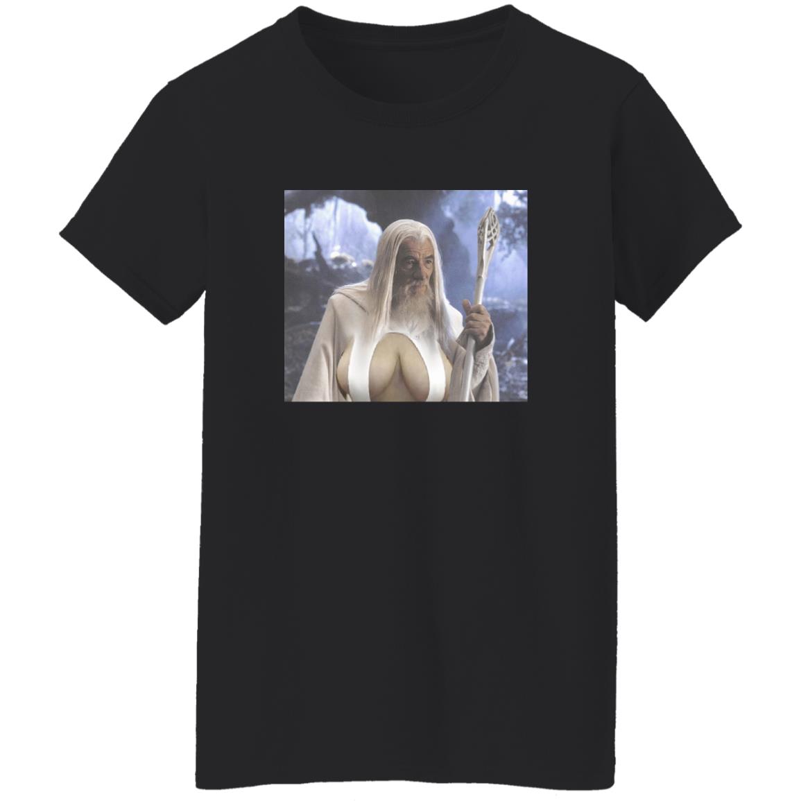 Raw Paw Shop Gandalf's Big Naturals By Becca Teeth Shirt Raw Paw Shop Gandalf's Big Naturals By Becca Teeth Shirt