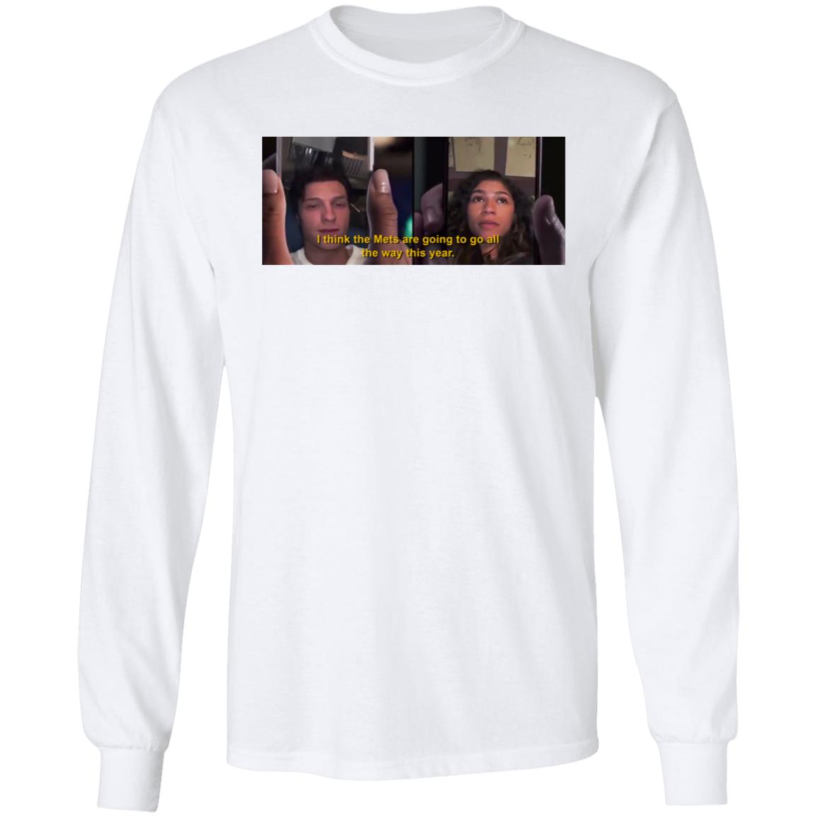 I Thinks The Mets Are Going To Go All The Way This Year Tee Shirt Barstool Sports Store All The Way Tee The Clem Report I Thinks The Mets Are Going To Go All The Way This Year Tee Shirt Barstool Sports Store All The Way Tee The Clem Report