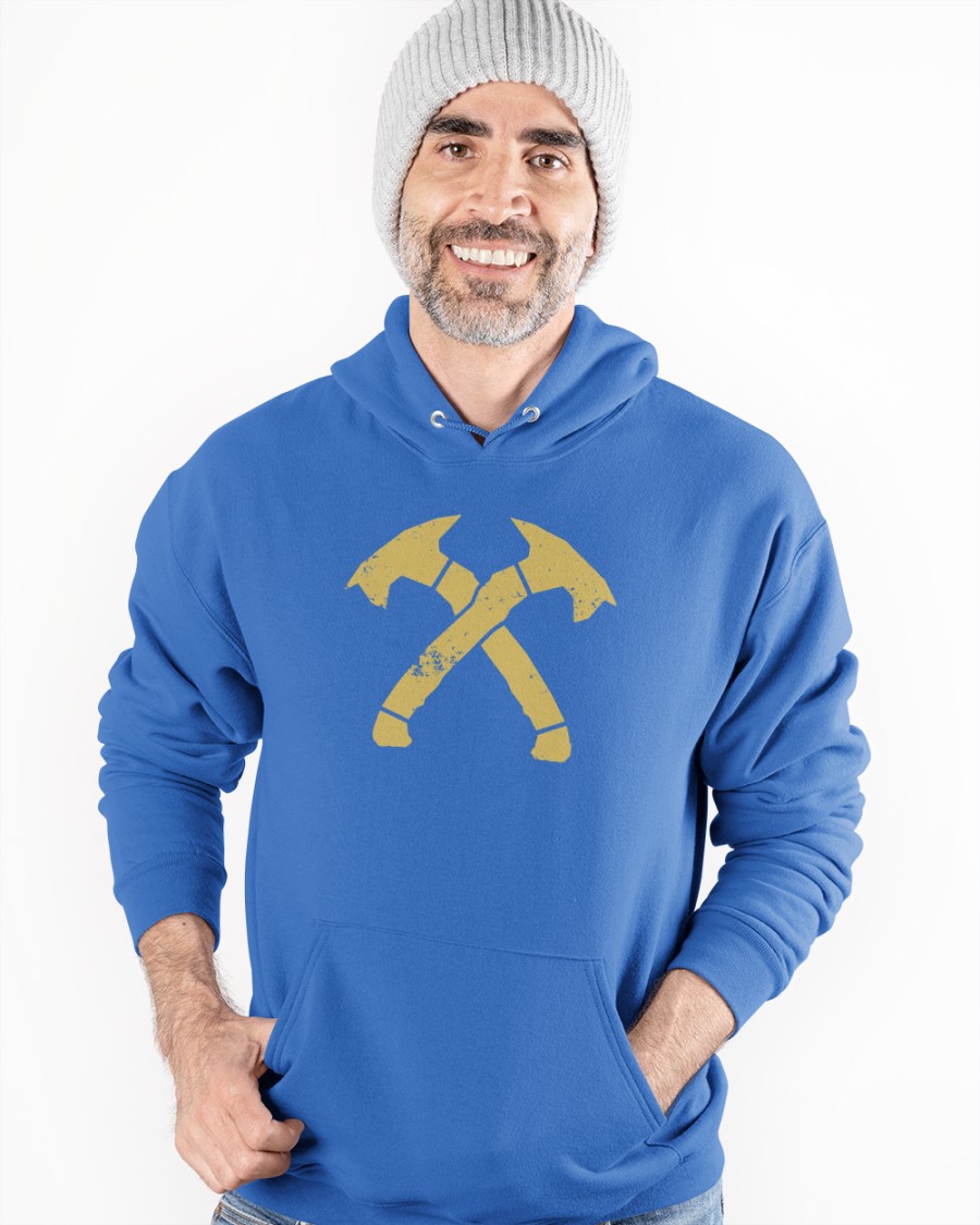 Jack Carr Axe Crossed Hawks Tee Jack Carr Axe Crossed Hawks Tee